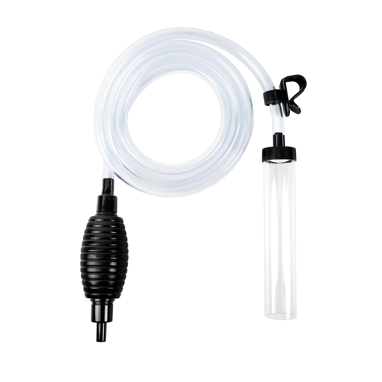 Photo 1 of Aquarium Gravel Vacuum Cleaner, Fish Tank Water Changer, Hand Pump Siphon (5ft)