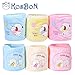 Kosbon Pack Of 3 Pure Cotton Double Layer Cute Bear Pattern Baby Infant Umbilical Cord Umbilical Navel Hernia Truss Belt.