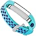 Geak Fitbit Alta Bands and Fitbit Alta HR Bands, Sports Replacement Accessory Wristband with Secure Watch Buckle,Small,Teal with Blue