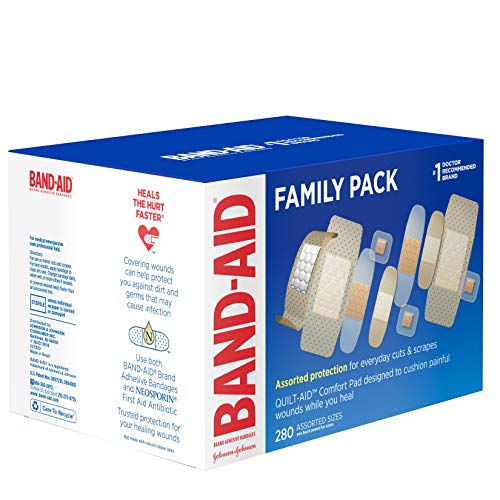 6 Band+Aid+Adhesive+Bandage+Bandages+Assorted