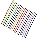 Bememo 200 Pieces Pipe Cleaners Chenille Stems 6 mm x 12 Inch for DIY Art Craft, Assorted Colors