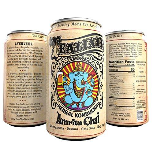 Tealixir Herbal Kombucha Tea Inspired By The Traditions Of Ayurveda