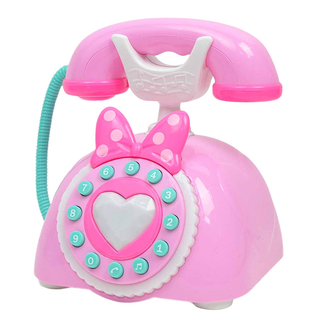pink telephone toy