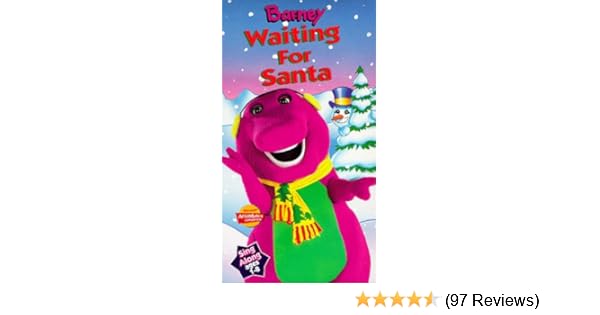Amazon Com Barney Waiting For Santa Vhs Bob West Julie