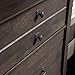 Sauder Carson Forge 4-Drawer Chest, Coffee Oak finish