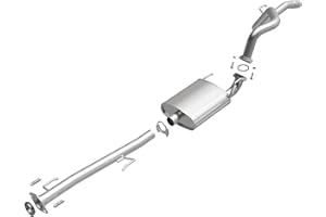 BRExhaust Direct-Fit Replacement Exhaust System 106-0156: For 2007-2014 Toyota FJ Cruiser 4.0L