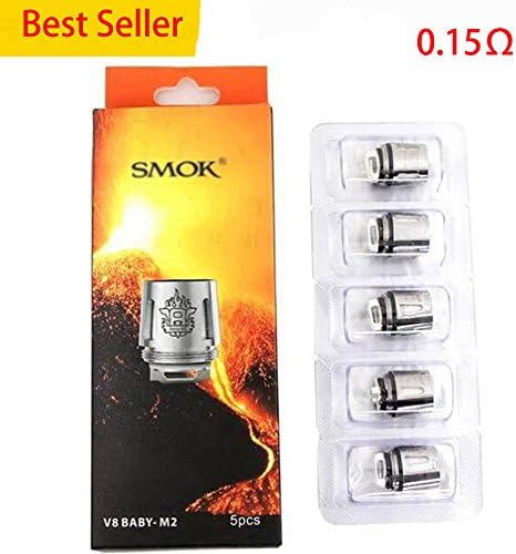 V8 BÅBŶ M2 0.15 Ćoils (5pcs) For ŢFṼ8 BÅBŶ / BIG BÅBŶ ŢǞNK SŢick V8 Ţ-PriṼ ProĆolor Ålien ḰIŢ