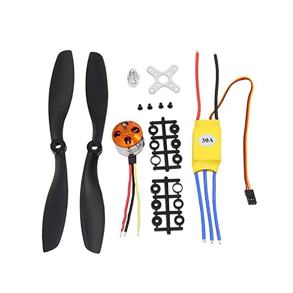 Kyrio 1400KV RC bürstenloser Motor A2212 10T mit 30A bürstenlosem ESC-Set 8045 Propellerzubehör Kit Halterung für RC… – Bild 7