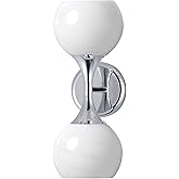 Maxim Lighting 21222MRPC Neve - 2 Light Wall Sconce-15.5 Inch Tall and 6 Inch Wide, Finish Color: Polished Chrome