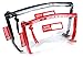 Rough Enough Clear Makeup Bag Toiletry Bag TSA Approved Toiletry Bag Stadium Approved Bag for Women Clear Bag with Zipper 2 Set for Kids Men Teen Boy Girl Travel Essentials Accessories