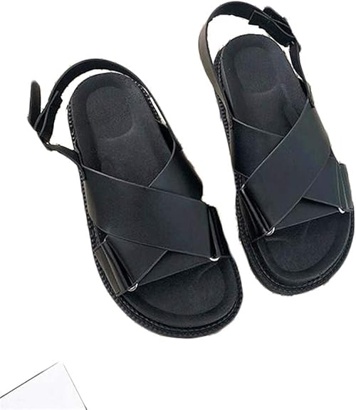 Amazon Xiaofeixia ショッフェ サンダル レディース 厚底 歩きやすい 可 スポーツサンダル 美脚 アウトドア コンフォート おしゃれ 履き心地 カジュアル Xiaofeixia ファッションサンダル
