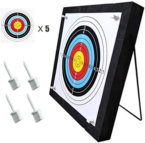 Junxing Archery Target 20x20x2.4 inch High Density Self Healing Foam Target Layered Shooting Practice