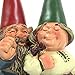 Sunnydaze Arnold and Sarah Garden Gnome - 8-Inch Tall
