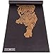 Peace Yoga Printed Design Yoga Mat, 6mm - Black Tiger