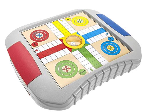 SHINE 4 in 1 Game Set Snakes & Ladders, Draughts, Chess & Ludo Set