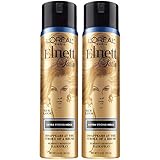 L'Oreal Paris Hair Care Elnett Extra Strong Hold Travel Size Hairspray, Long Lasting Plus Humidity Resistant, Hair Spray, 2.2 Ounce (2 Count)