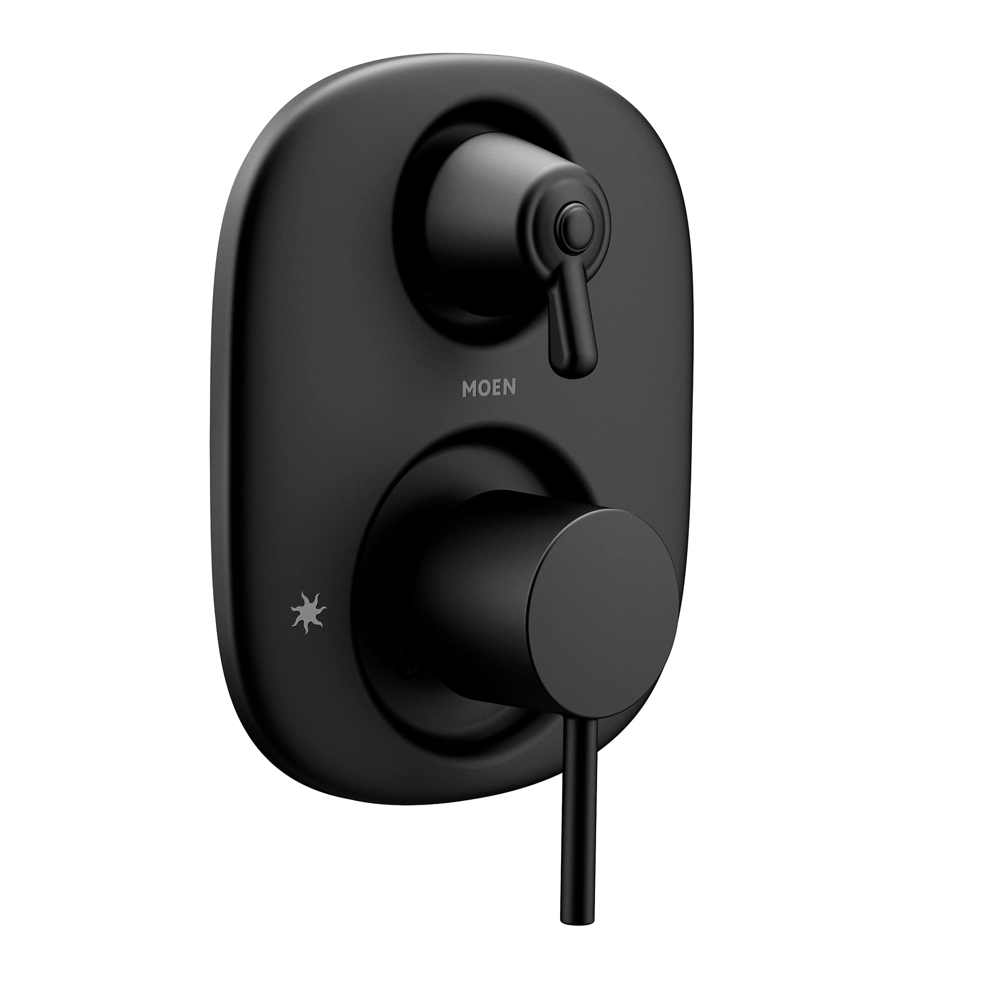 Photo 1 of Moen Align Matte Black Moentrol 3-Function Diverter Transfer Valve Trim Kit, Valve Required, T3290BL