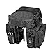 WOTOW Bike Pannier Trunk Bag, 36L Roomy Bicycle Storage Panniers 3 in 1 Multi Function Rear Seat Carrying Pack w/Bottle Holder Rear Light Clip for Commuter Cycling Hiking Travelling Campingthumb 1