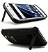 Galaxy S7 Battery case, Bastex Rechargeable High Capacity Battery Charger Power, Hard Black Plastic Protective Shell, 4200mAh, Slim Fit Durable Rugged Design with kickstand for Samsung Galaxy S7