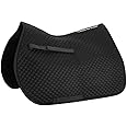 Back on Track Mathilda English All Purpose Saddle Pad Horse, Black