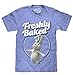 Doughboy Freshly Baked  Soft Touch Tee- MD Royal Snow Heather