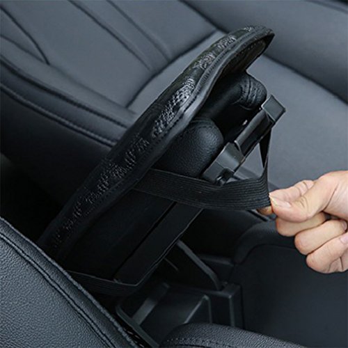 Shuohu Soft Car Center Console Cushion(30cm x 21cm) Vehicle Seat Cushions Armrest Pillow Pad