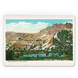 Lantern Press Elko, Nevada, Panoramic View of The