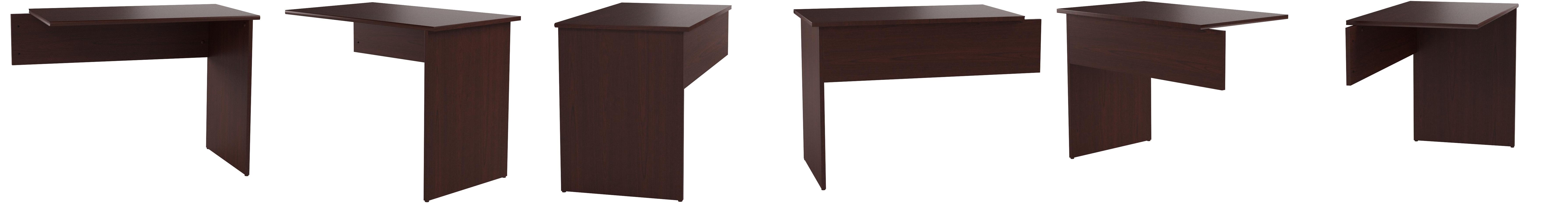 Amazon Bush Furniture 42インチワイドデスク ブラウン色 Wc 03 141 並行輸入 パソコンデスク 文房具 オフィス用品