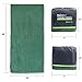 Rainleaf Travel Towel,Fast Drying Towel,Backpacking Towel,Swim Towel,Absorbent Towel,Workout Towel,Microfiber Towels for Body,Ultra Compact-Soft -Lightweight,Dark Green 24'x48'