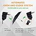 Travel Umbrella - Сompact Folding Umbrella - Best Windproof Lightweight Portable Foldable Umbrella - Auto Open Сlose Automatic Сollapsible Umbrella Black