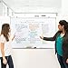 Magnetic Writeboard 24X36 Dry Erase Board Hanging & Wall Mounted Whiteboard S Aluminium Frame Message Boards for Home, School, Office, Kitchen