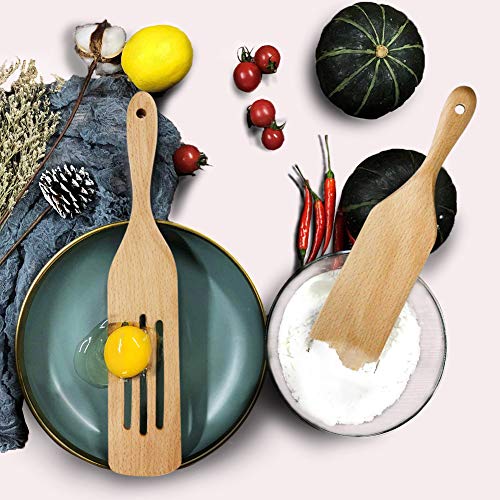 Spurtles Kitchen Tools As Seen On Tv, Wooden Spurtle Set Cooking