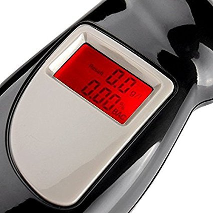 Amacam AT-01 Alcohol Breathalyzer Tester. Accurate Digital Display. Convenient Lightweight Pocket Design. A Must if You Drive the Next Day after a Night out Drinking. Be Safe Not Sorry. - Thumbnail 3