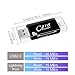 SD card reader, iPhone TF & SD Card Reader Lightning & USB 2.0 Mobile Flash Drive with Lightning Connector, Memory Expansion for iPhone / iPad / Android phones / Mac / PC (Black)