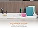Bostitch Office Bostitch Konnect™ Wide Pencil Holder Desk Organizer, Removable Lid & Dividers, Gray (KT-WCUP-White)