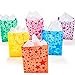 Fun Express Frosted Star Gift Bags (1 dz) Color: Assorted Colors, Lark, Amuse, Trifle, Tw...