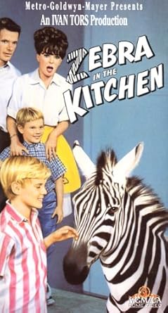 Amazon Com Zebra In The Kitchen Vhs Jay North Martin Milner