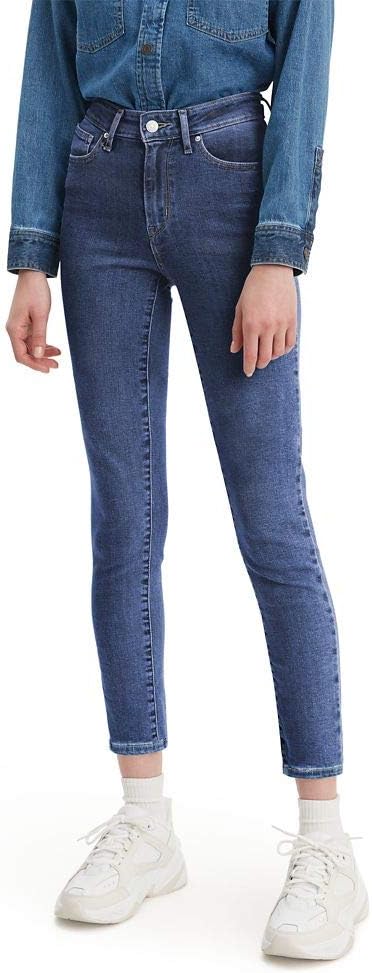 calça levis feminina cintura alta flare