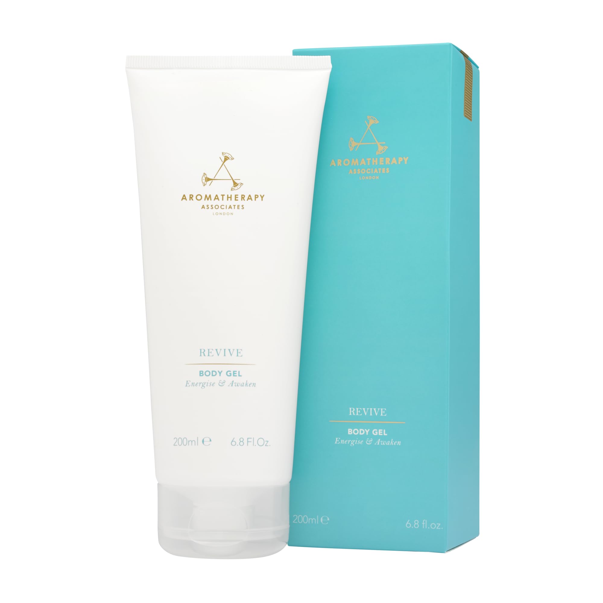 Aromatherapy Associates Revive Body Gel 200ml - Refresh Body and Mind, Grapefruit, Rosemary & Juniper Essential oils, Even Out Skin Tone and Texture, Detoxification, Soft & Supple Skin Lotion
