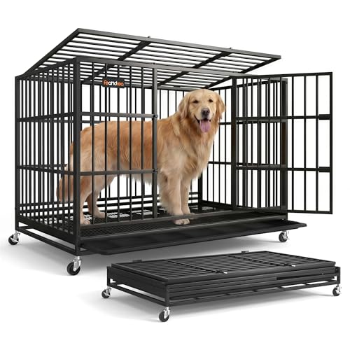 Feandrea Heavy-Duty Dog Kennel