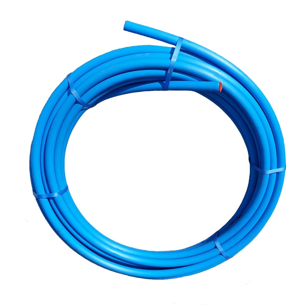 Blue MDPE Plastic Cold Water Pipe Various Sizes 20MM/25MM in 25M or 50M