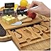 Cheese Labels for Charcuterie Board 7-Piece Set - Natural Slate Cheese Markers for Charcuterie Board with 2 Soapstone Cheese Chalk, Cheese Marker Set for Labeling Food, Great for Any Occasion