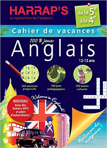 Anglais 5e Cahier De Vacances Autocollants Sons Mp3 - 