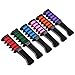 Richoose Disposable Instant Hair Color Chalk Comb Hair dye Long Lasting Temporary Shimmer Hair Color Cream for Party Fans Cosplay DIY 6PCS