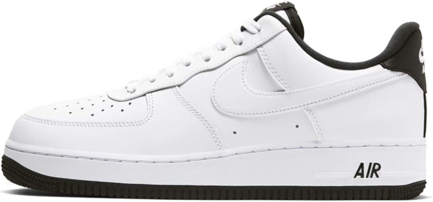 af1 half black half white