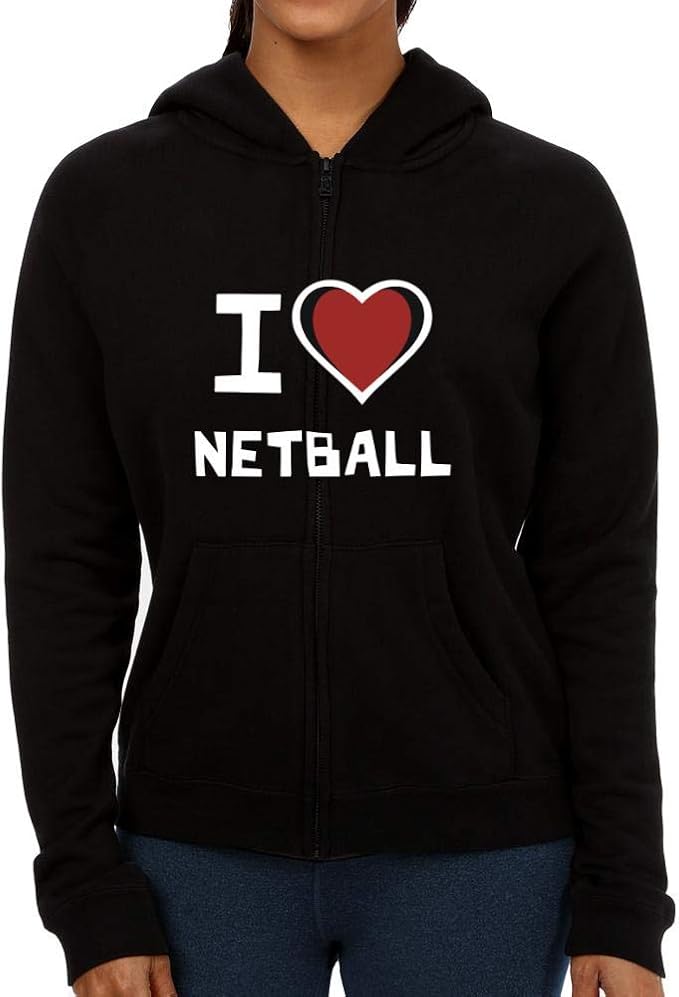 personalised netball hoodies