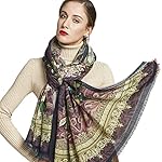 DANA XU 100% Pure Wool Women Scarf Large Size Shawl Pashmina Scarf Wrap DANA XU 100% Pure Wool Women Scarf Large Size Shawl Pashmina Scarf Wrap