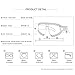 WOWSUM Oversize Fashion Pearl Sunglasses for Women Inspired Brand Designer (red)