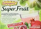 Emergen-C Super Fruit Dietary Supplement (Pomegranate Power Flavor, 30-Count 0.30 oz. Packets)