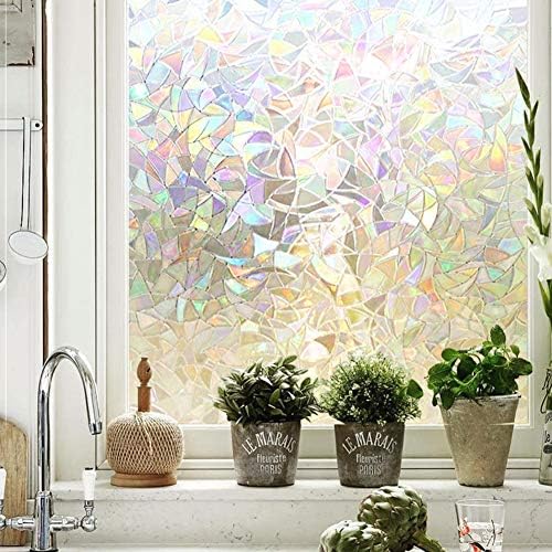 FORUP 3D Window Films Privacy Film Static Decorative Film